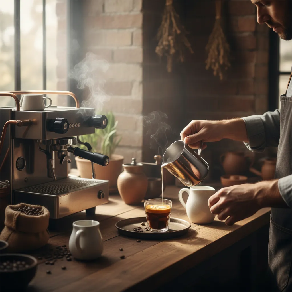 How to Make a Cortado