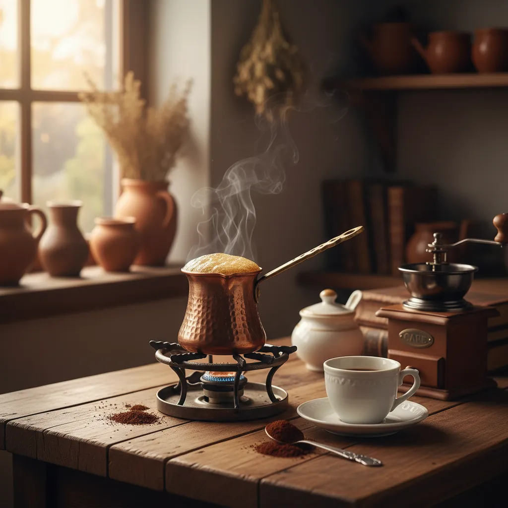 How to Make Greek Coffee (Ellinikos Kafes)