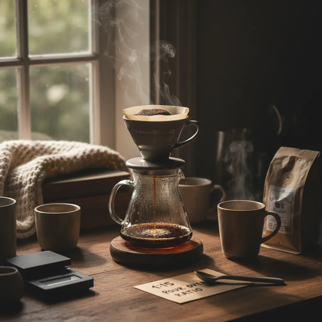 The Best Pour Over Coffee Ratio: A Complete Guide